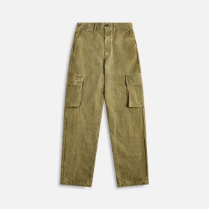 Yellow Men Kith John Elliott Washed Corpus Cargo Pants | 7346-ZEFGM