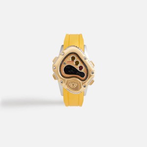 Yellow Men Kith LAARVEE Sinngouki Gold Precision Rubber Jewelry | 0572-ZKYAT