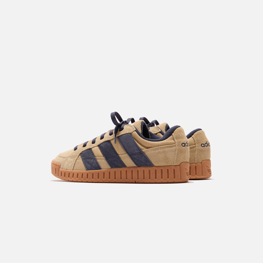 Beige Khaki / Navy Men Kith adidas LWST Sneakers | 4785-UNEWL