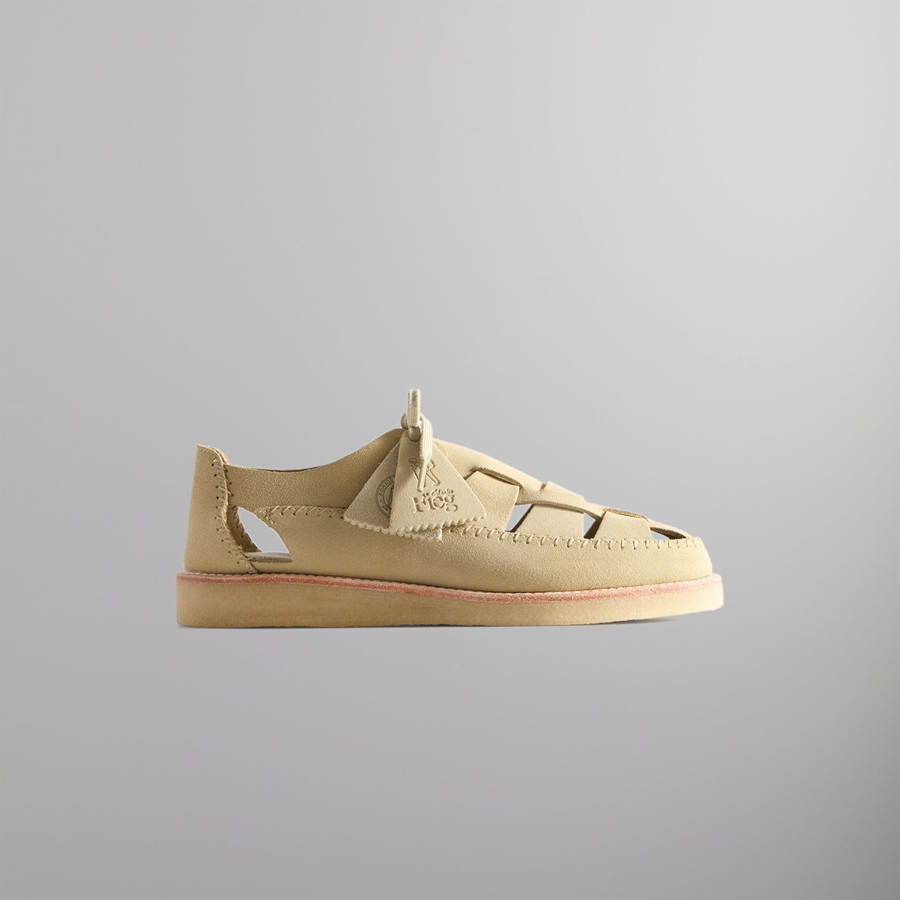 Beige Men Kith 8th St by Ronnie Fieg for Clarks Originals Ridgevale Sandals | 5426-TZPDJ