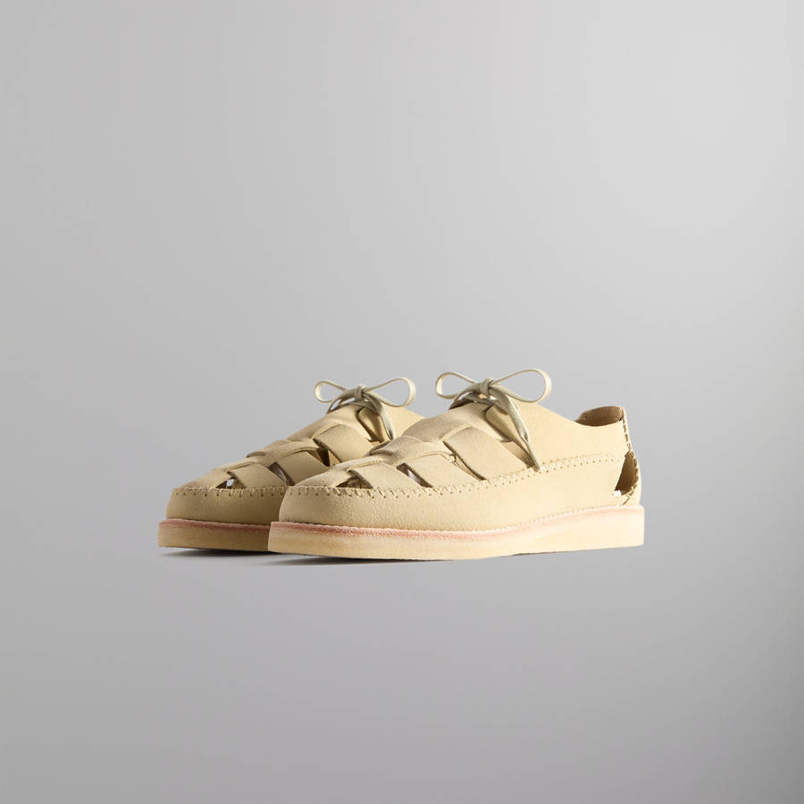 Beige Men Kith 8th St by Ronnie Fieg for Clarks Originals Ridgevale Sandals | 5426-TZPDJ