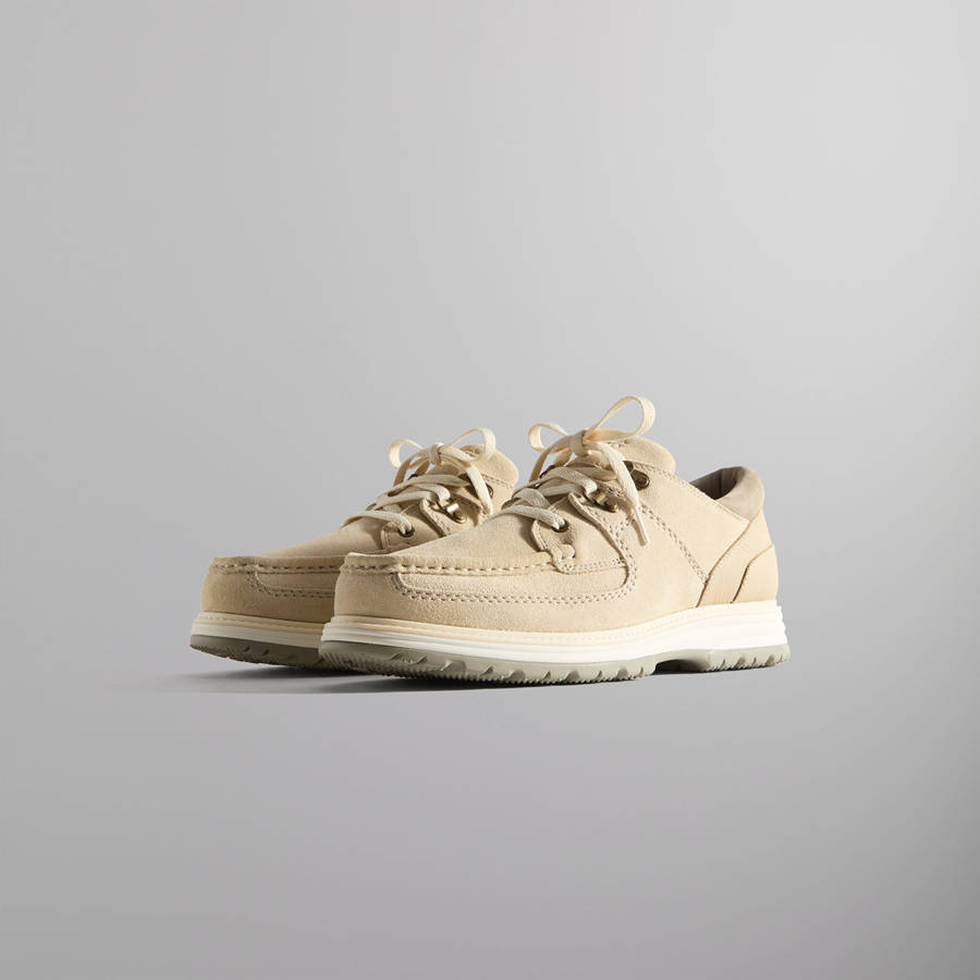 Beige Men Kith 8th St by Ronnie Fieg for Clarks Originals Sunderland Sneakers | 5293-BDLGT