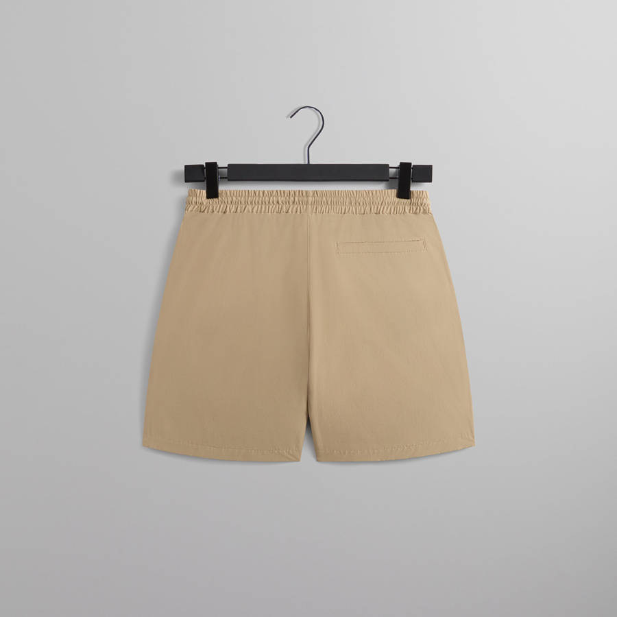 Beige Men Kith Alden Pocket Shorts | 0396-BPGRE