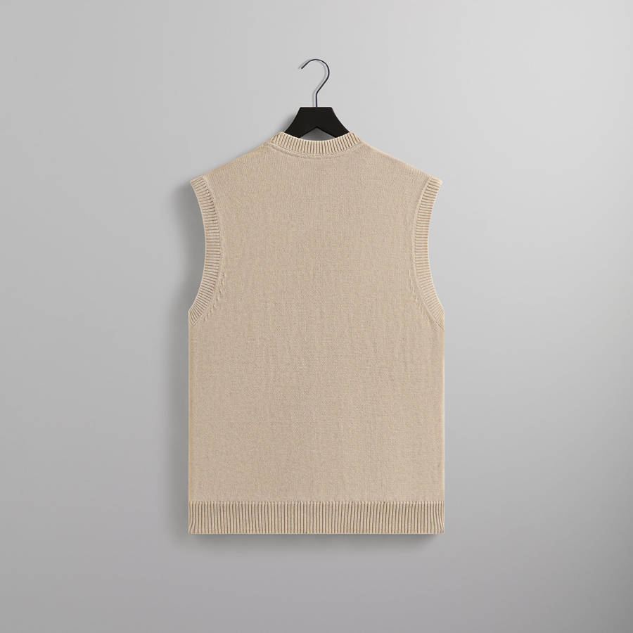 Beige Men Kith Asa Pullover Sweater Sweatshirts | 8014-XGFJZ
