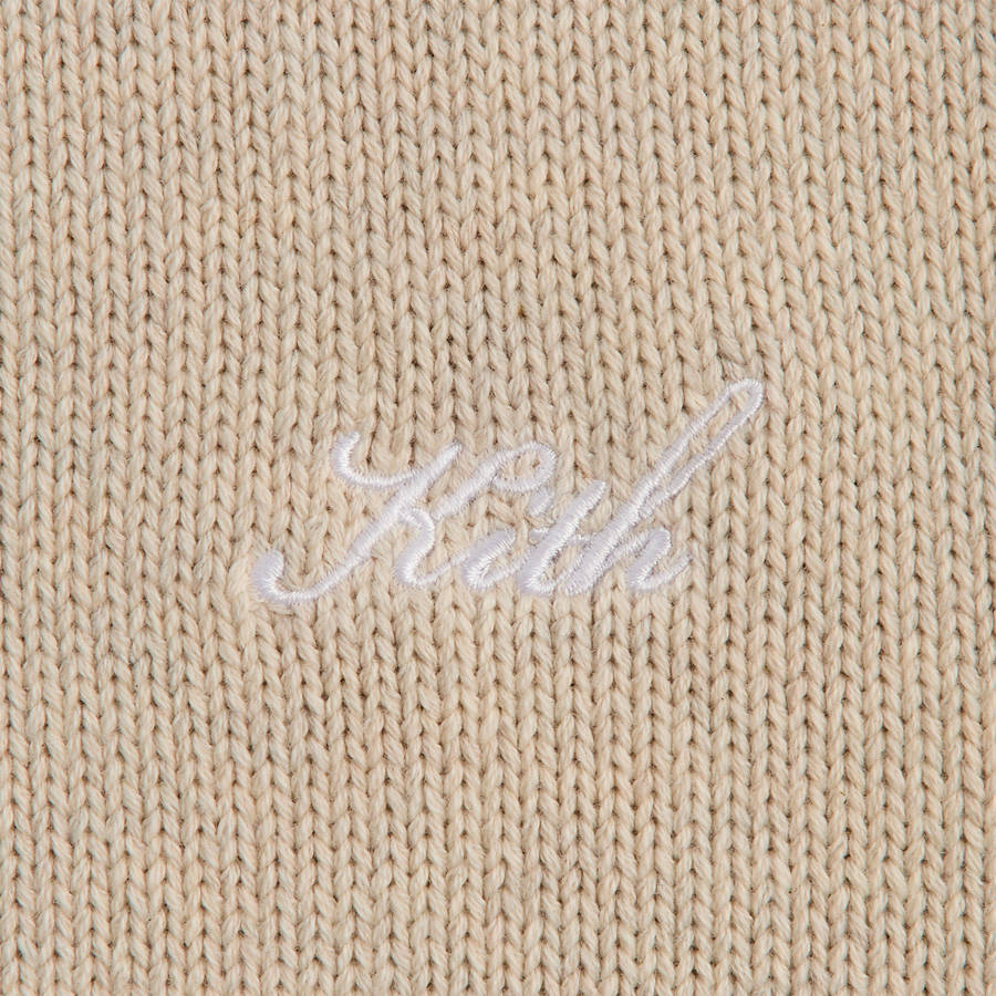 Beige Men Kith Asa Pullover Sweater Sweatshirts | 8014-XGFJZ