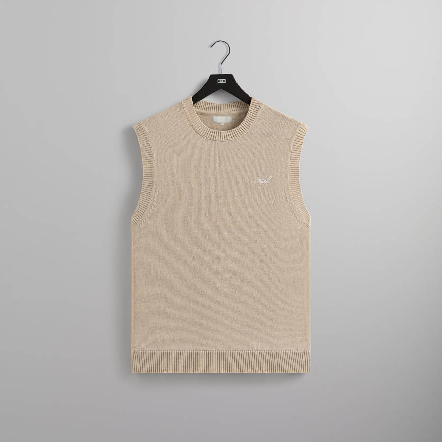 Beige Men Kith Asa Pullover Sweater Sweatshirts | 8014-XGFJZ