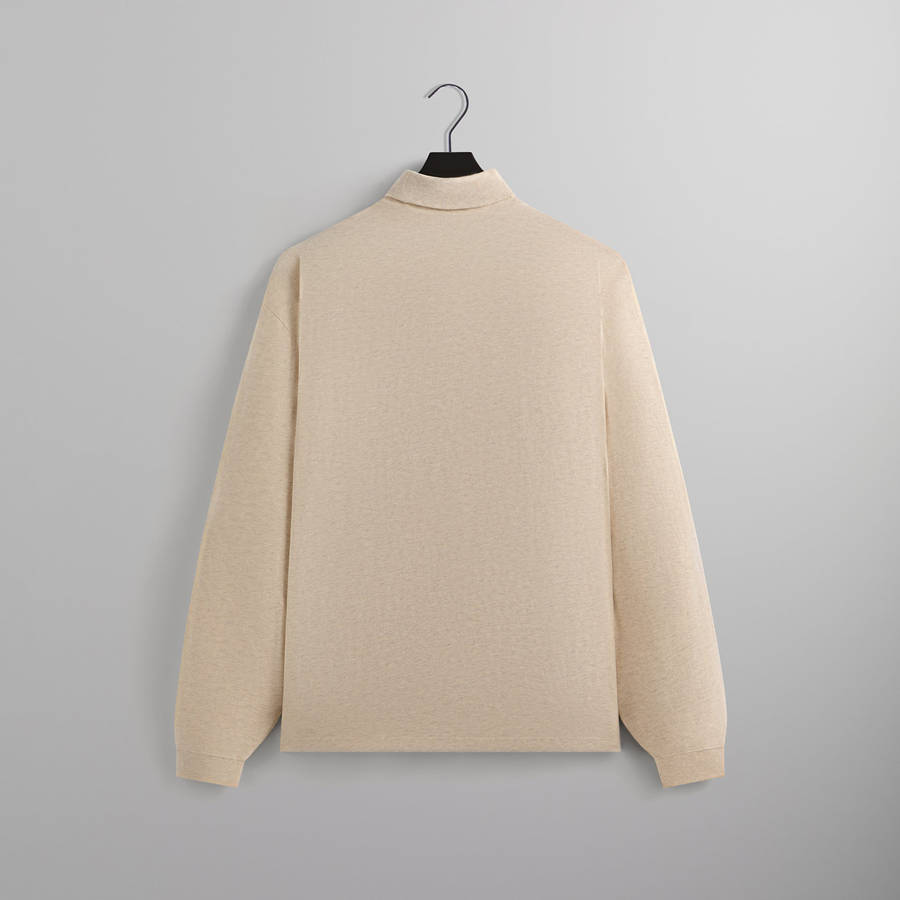 Beige Men Kith Cortland Turtleneck Shirts | 5462-UFYMT