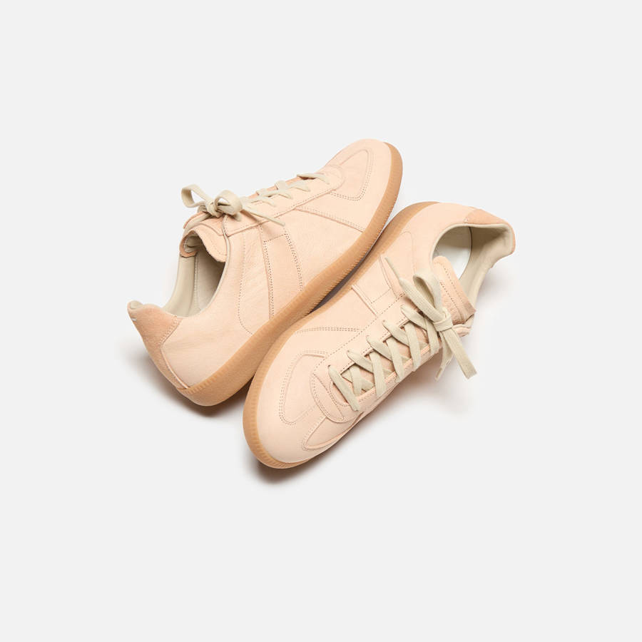 Beige Men Kith Maison Margiela Replica Sneakers Sneakers | 9072-INUKQ