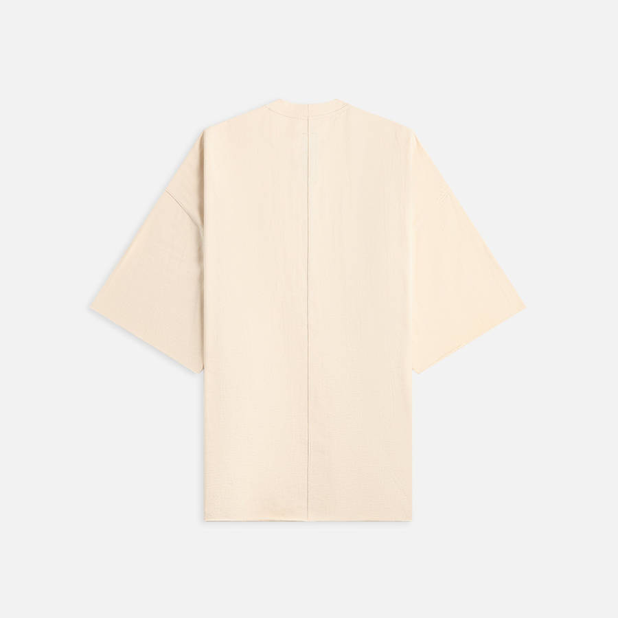Beige Men Kith Rick Owens Porterville Tommy T-Shirt | 1760-RZWFM