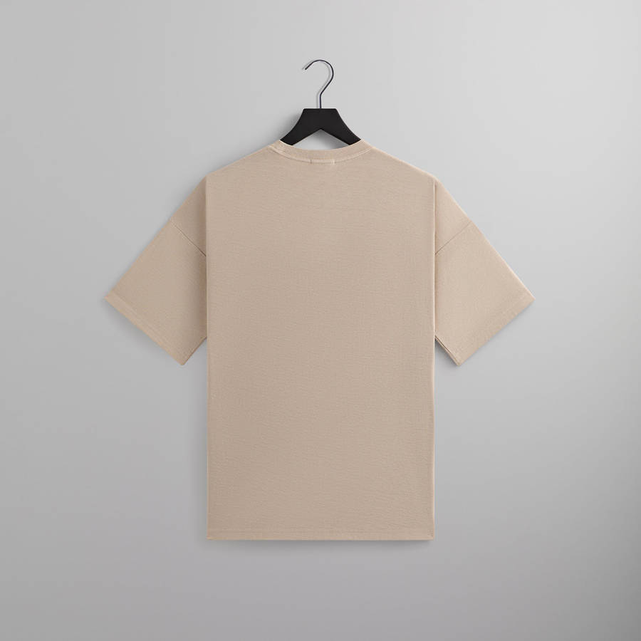 Beige Men Kith Slub Jersey Bishop T-Shirt | 9652-XABTO