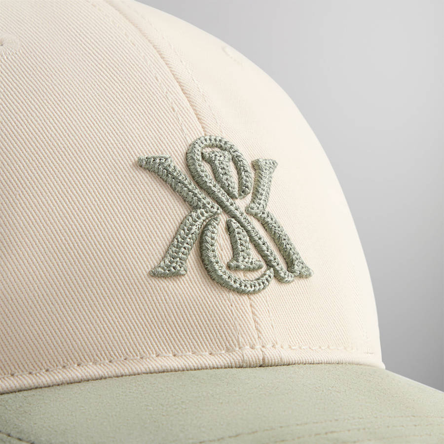 Beige Men Kith Two Tone Suede Brim Aaron Cap | 3807-VFXJU