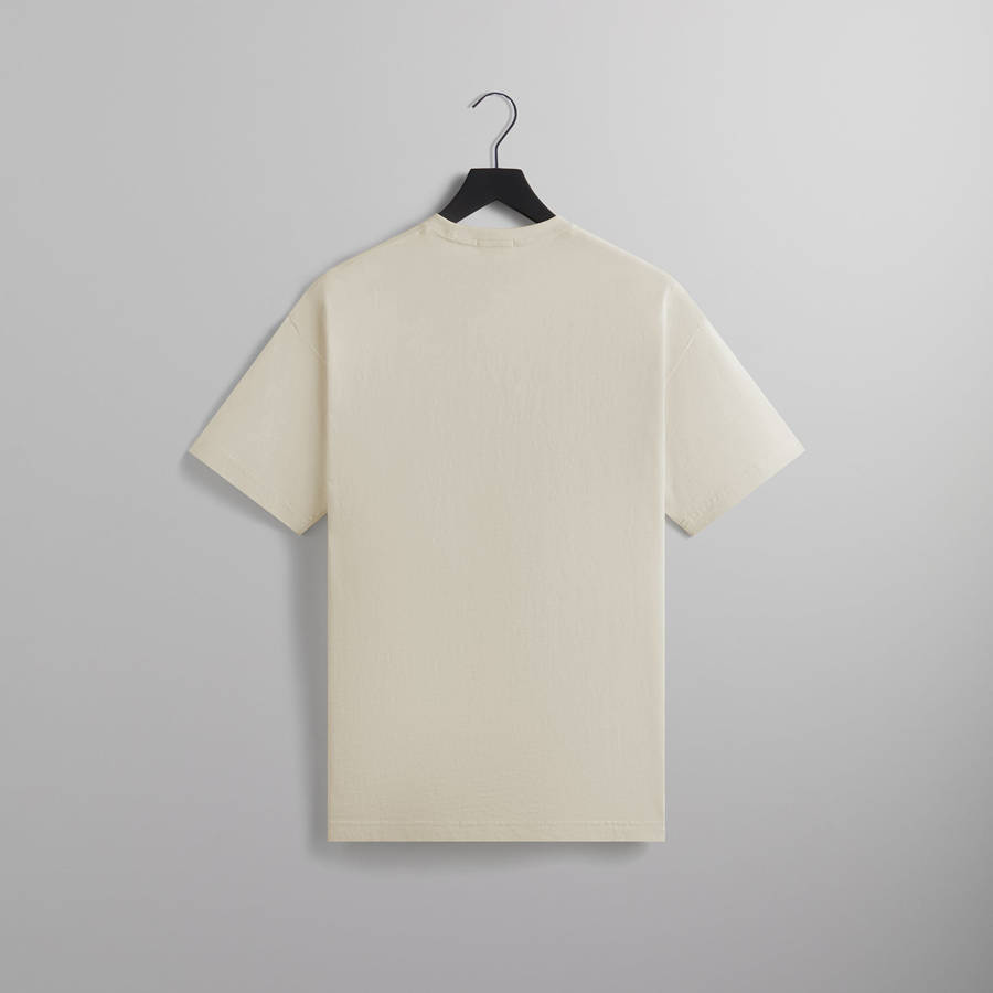 Beige Men Kith Vintage Wash T-Shirt | 9136-UCMBT