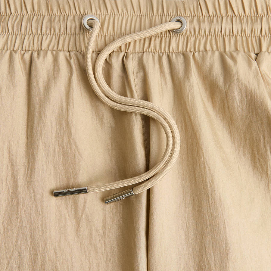 Beige Men Kith Washed Dylan Shorts | 0342-OWJDL