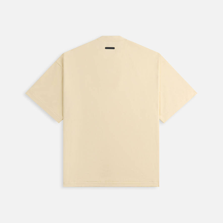 Beige Men Kith adidas x Fear of God Athletics Heavy Jersey V-Neck Shirts | 9352-YSBIP
