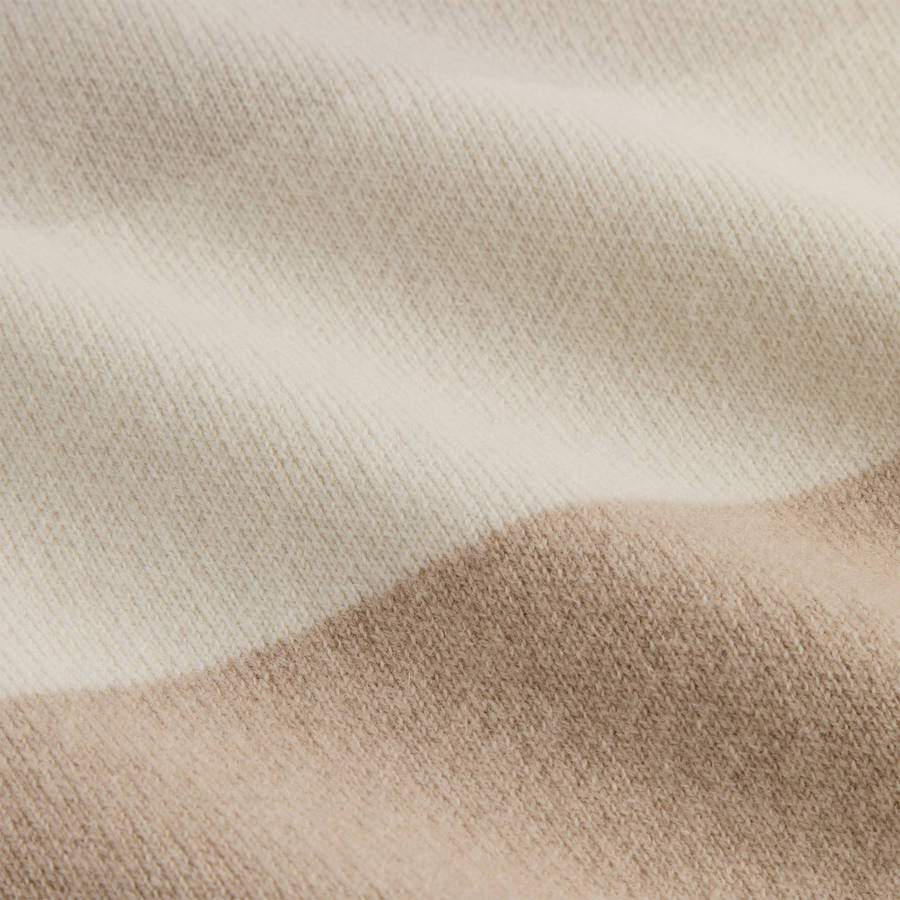 Beige Men Kith and Giorgio Armani Cashmere Harmon Rugby Shirts | 8790-XIGAW