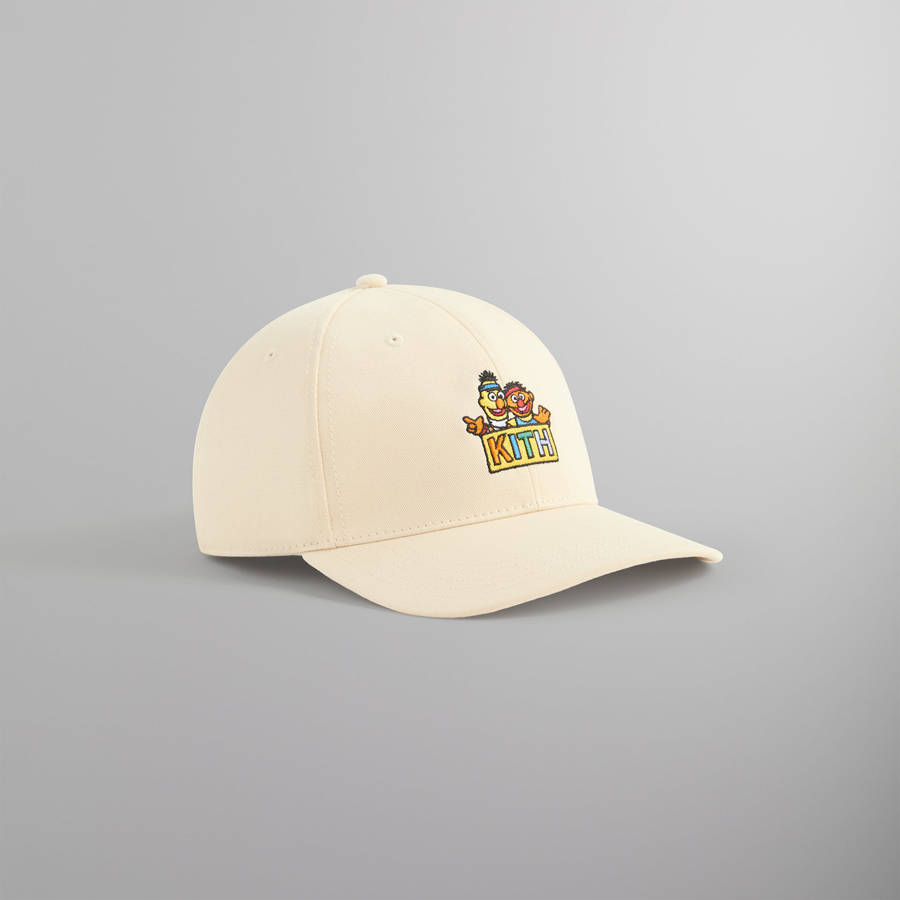 Beige Men Kith for Sesame Street Aaron Cap | 2473-WHFXL
