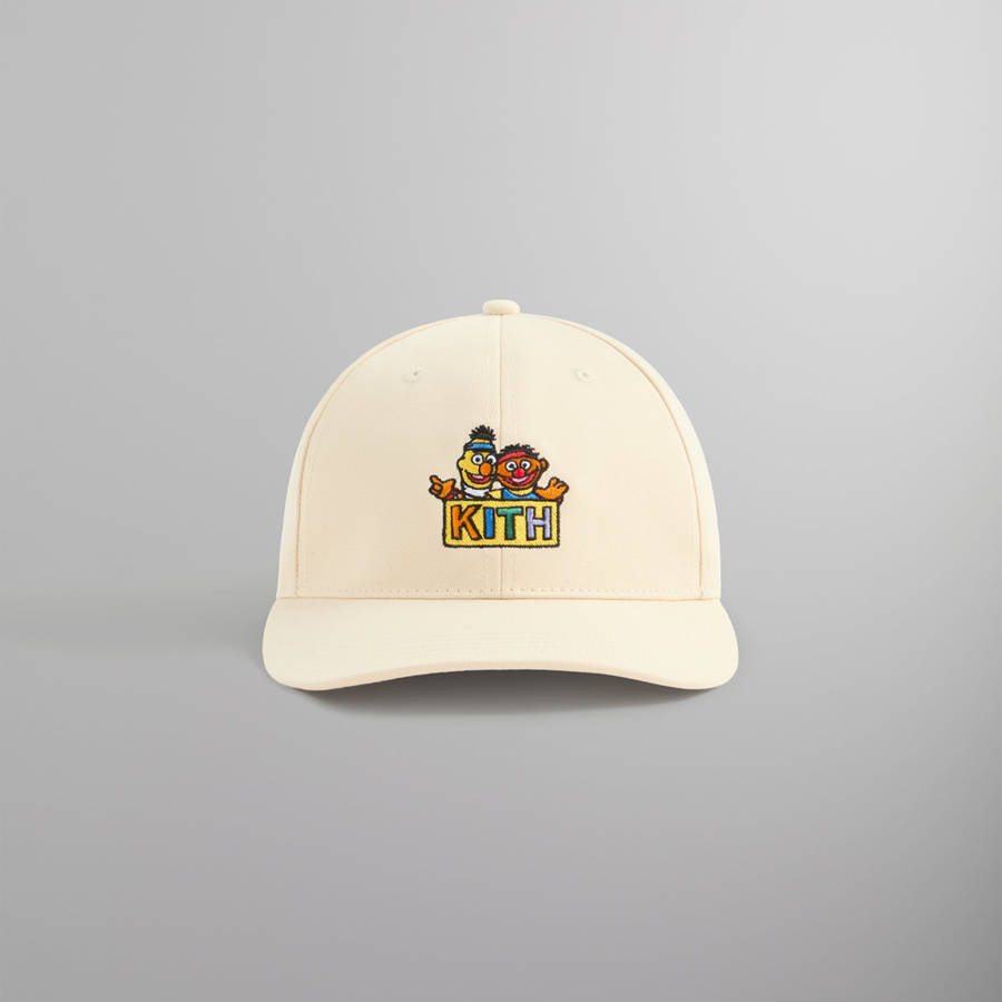 Beige Men Kith for Sesame Street Aaron Cap | 2473-WHFXL