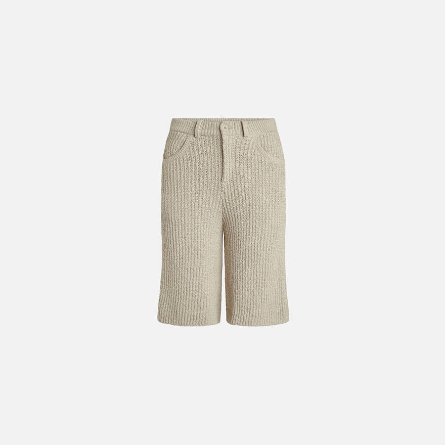Beige Women Kith Aya Muse Caes Shorts | 3910-WUYCX