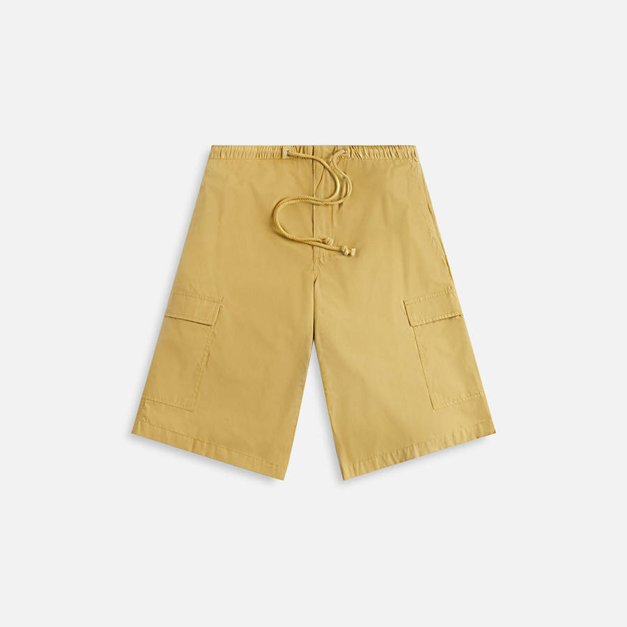 Beige Women Kith Local European Bermuda Parachute Shorts | 9734-SWGOR