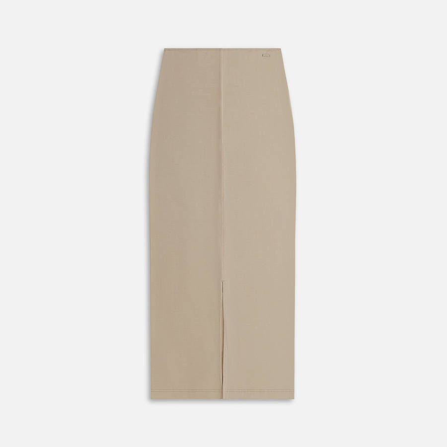 Beige Women Kith Maxi Skirts | 1793-SVAOR
