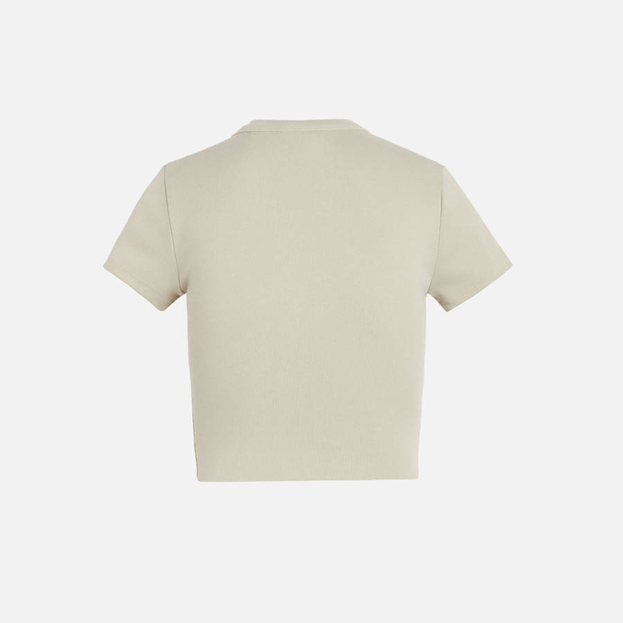 Beige Women Kith Mulberry II T-Shirt | 5412-MWIVE