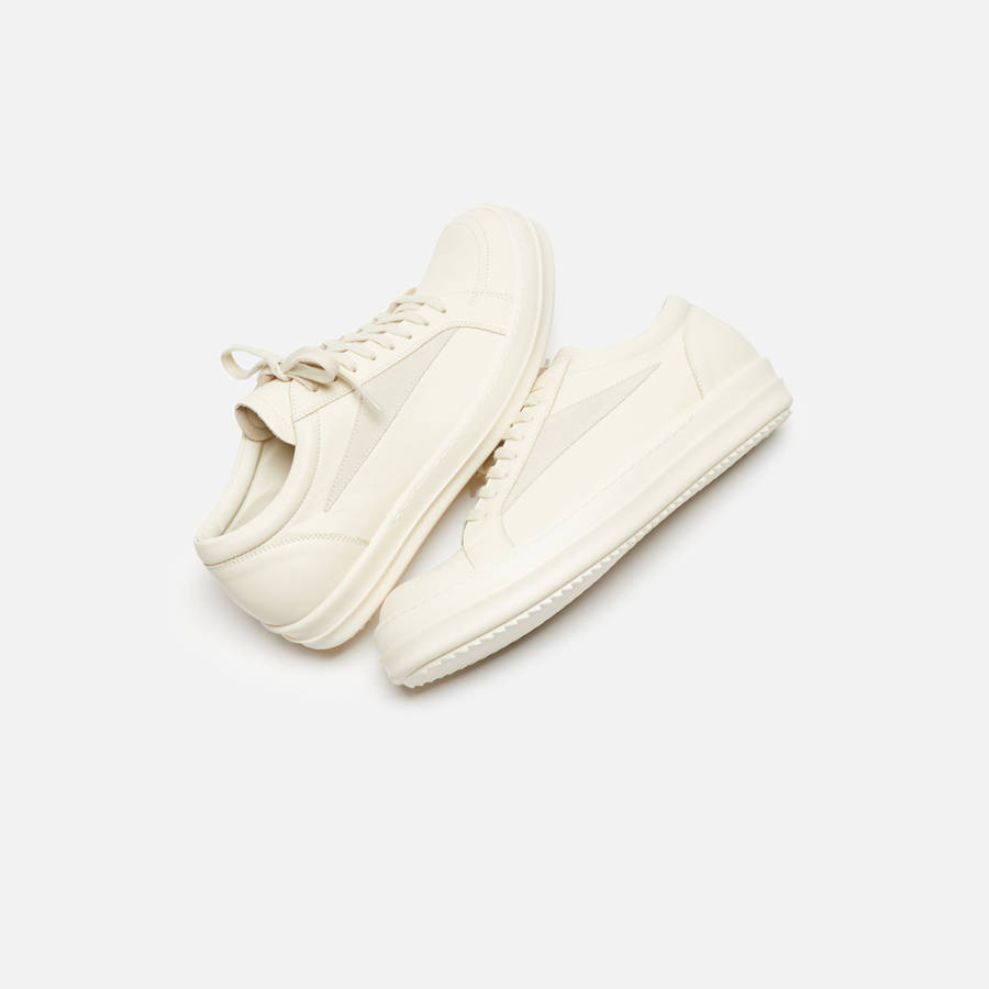 Beige Women Kith Rick Owens WMNS Vintage Sneakers | 5297-BCWYL