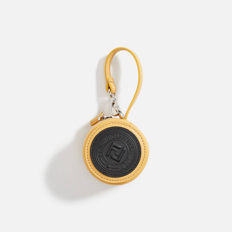Beige Women Kith WGACA Fendi Leather Bag Charm Wallets | 0742-IKPLY