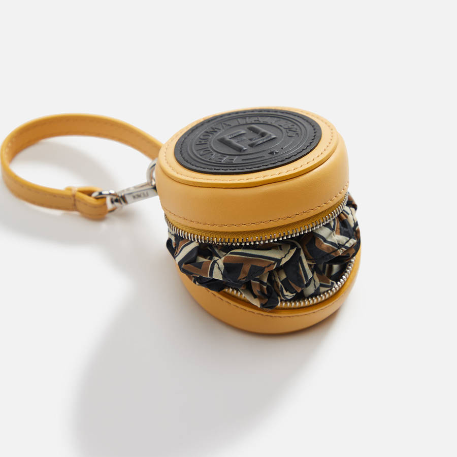 Beige Women Kith WGACA Fendi Leather Bag Charm Wallets | 0742-IKPLY