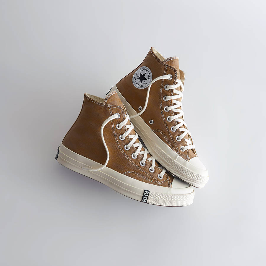 Beige Women Kith for Converse Chuck Taylor All Star 1970 Sneakers | 0681-PDOHN