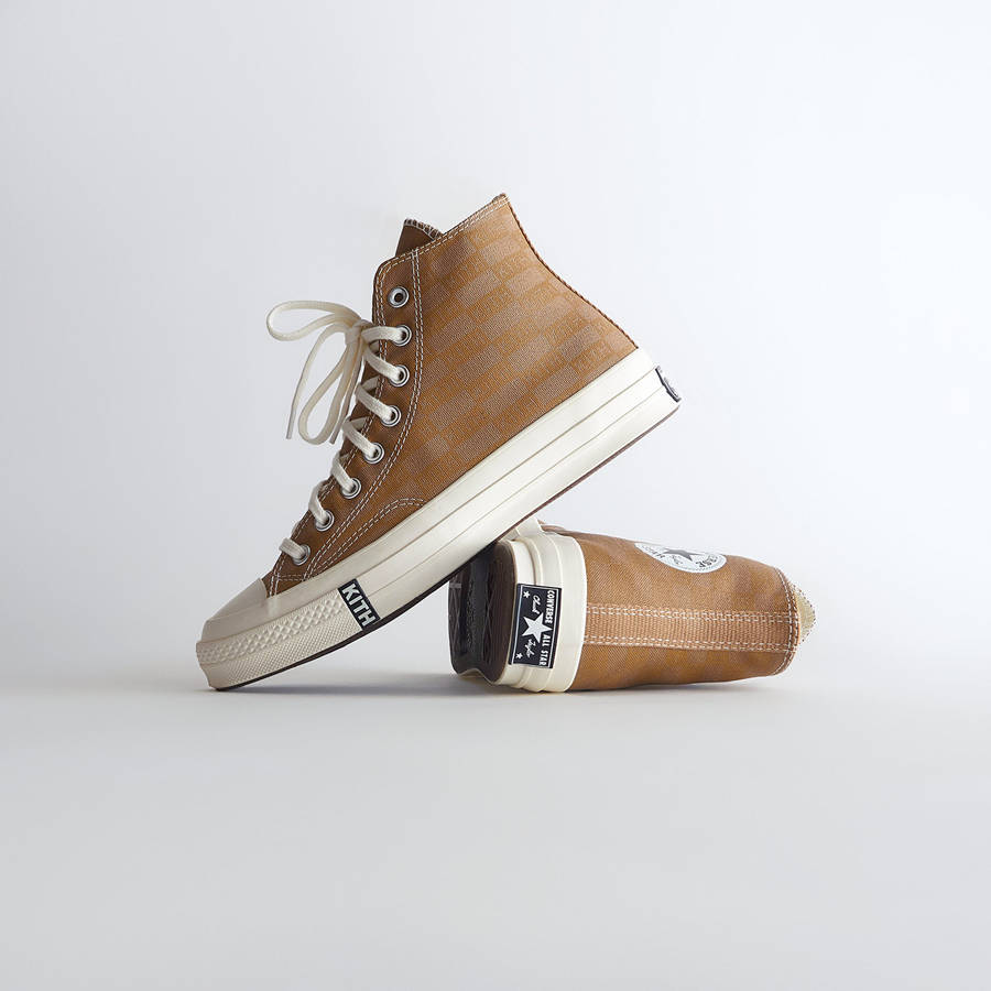 Beige Women Kith for Converse Chuck Taylor All Star 1970 Sneakers | 0681-PDOHN
