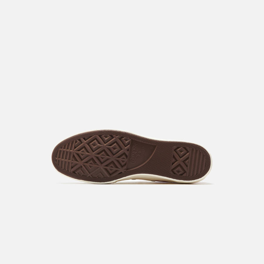 Beige / Black Men Kith Comme Des Garçons Play x Converse Multi Heart Low Top Sneakers | 8537-CAHXB