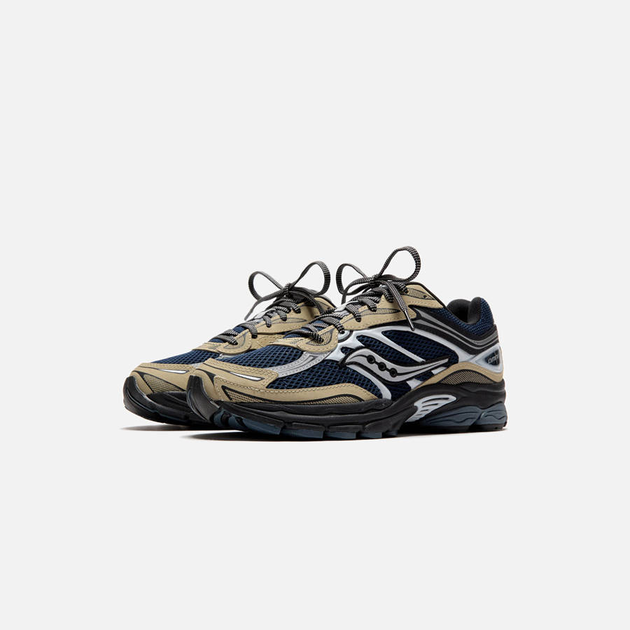Beige / Blue Men Kith Saucony Progrid Omni 9 Sneakers | 9718-FXJDT