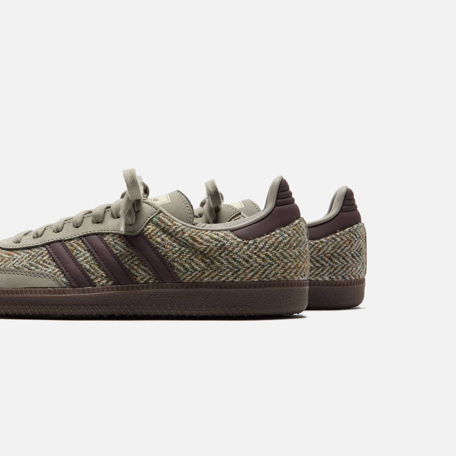 Beige / Brown / White Men Kith adidas Samba OG Sneakers | 6512-TQKDN