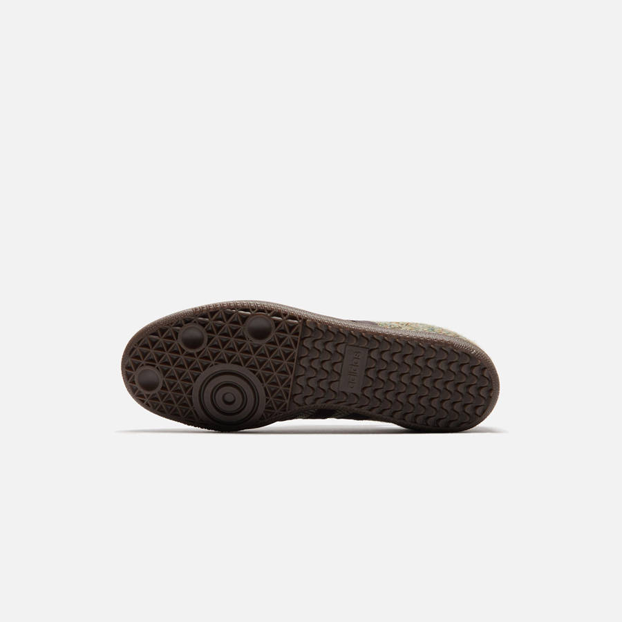 Beige / Brown / White Men Kith adidas Samba OG Sneakers | 6512-TQKDN