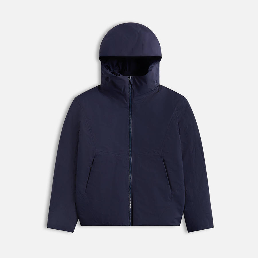 Black Blue Men Kith Veilance Diode Insulated Jackets | 2986-PGIEK