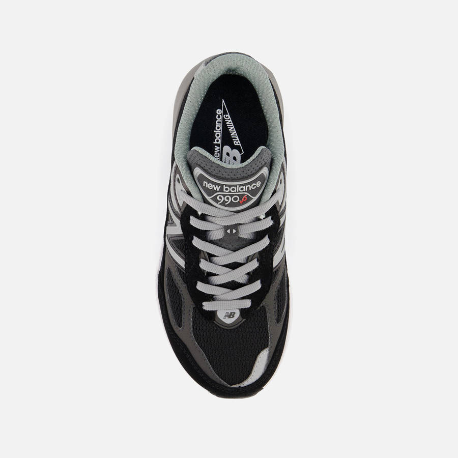Black Kids' Kith New Balance Pre-School 990v6 Sneakers | 9518-MYNLQ