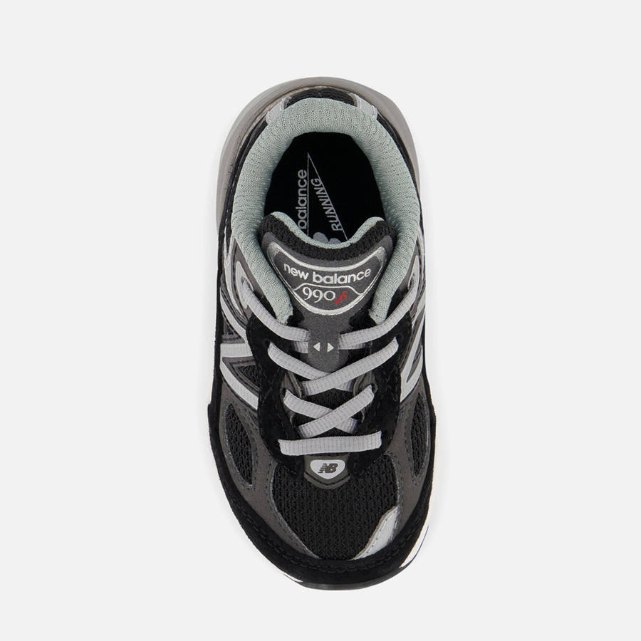 Black Kids' Kith New Balance TD Made in USA 990v6 Sneakers | 0938-LNEIG