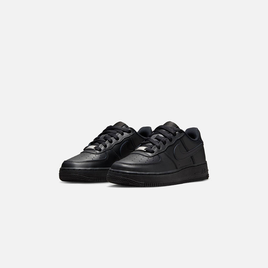 Black Kids' Kith Nike GS Air Force 1 LE Sneakers | 6423-RUQMD
