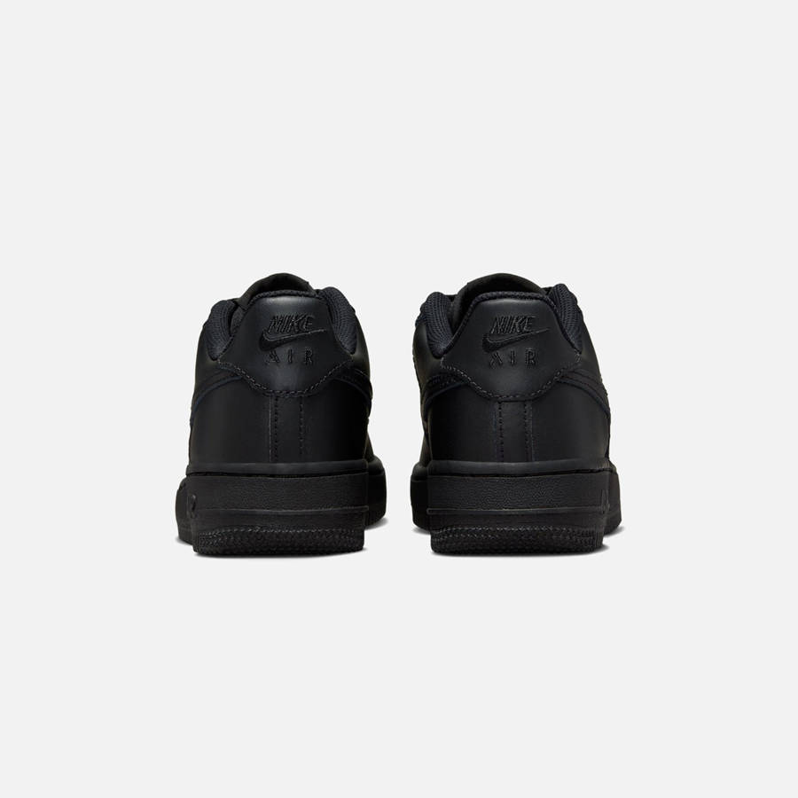 Black Kids' Kith Nike GS Air Force 1 LE Sneakers | 6423-RUQMD