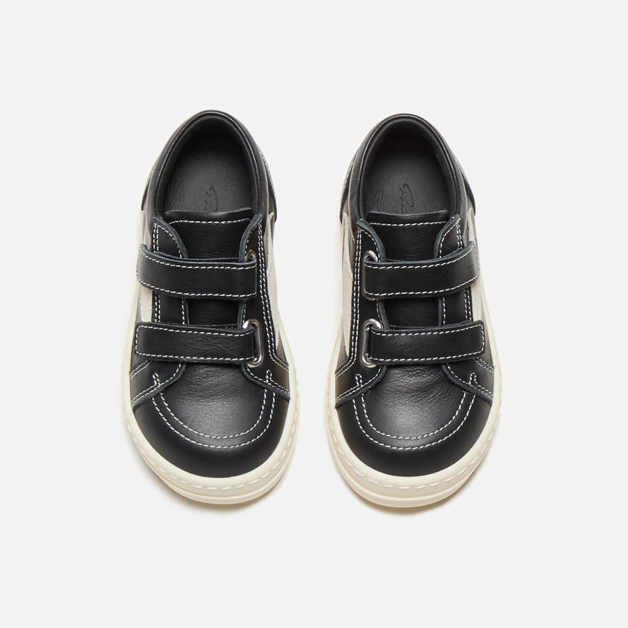 Black Kids' Kith Rick Owens Baby Vintage Sneakers | 1925-PBORN