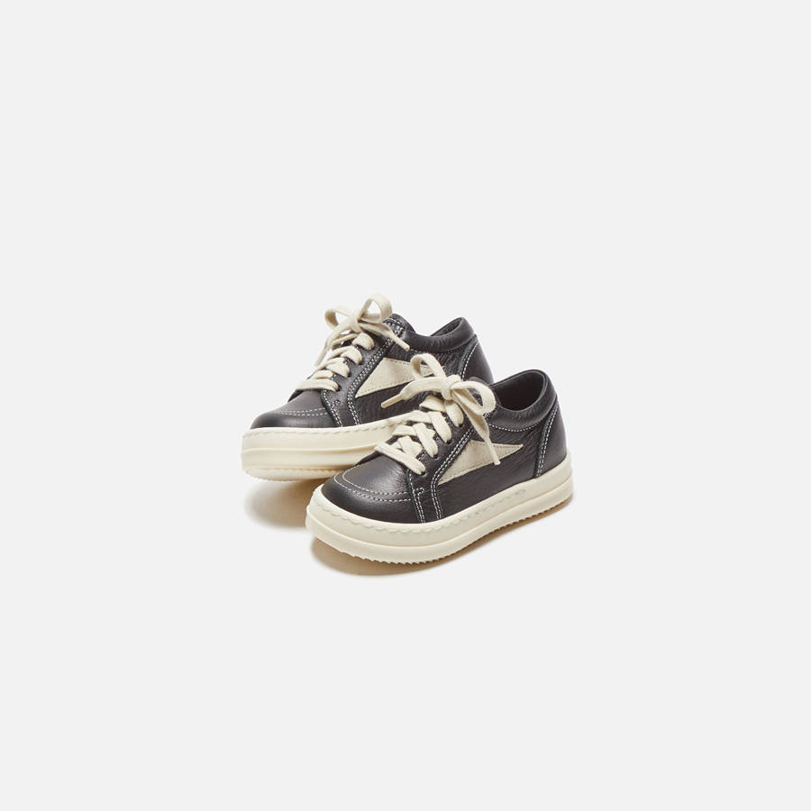 Black Kids' Kith Rick Owens Baby Vintage Sneakers | 8962-KGBOV