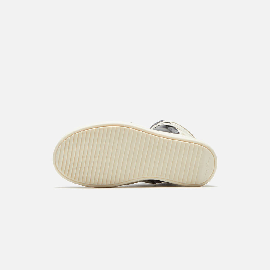 Black Kids' Kith Rick Owens Geobasket Sneakers | 1460-PGBXV