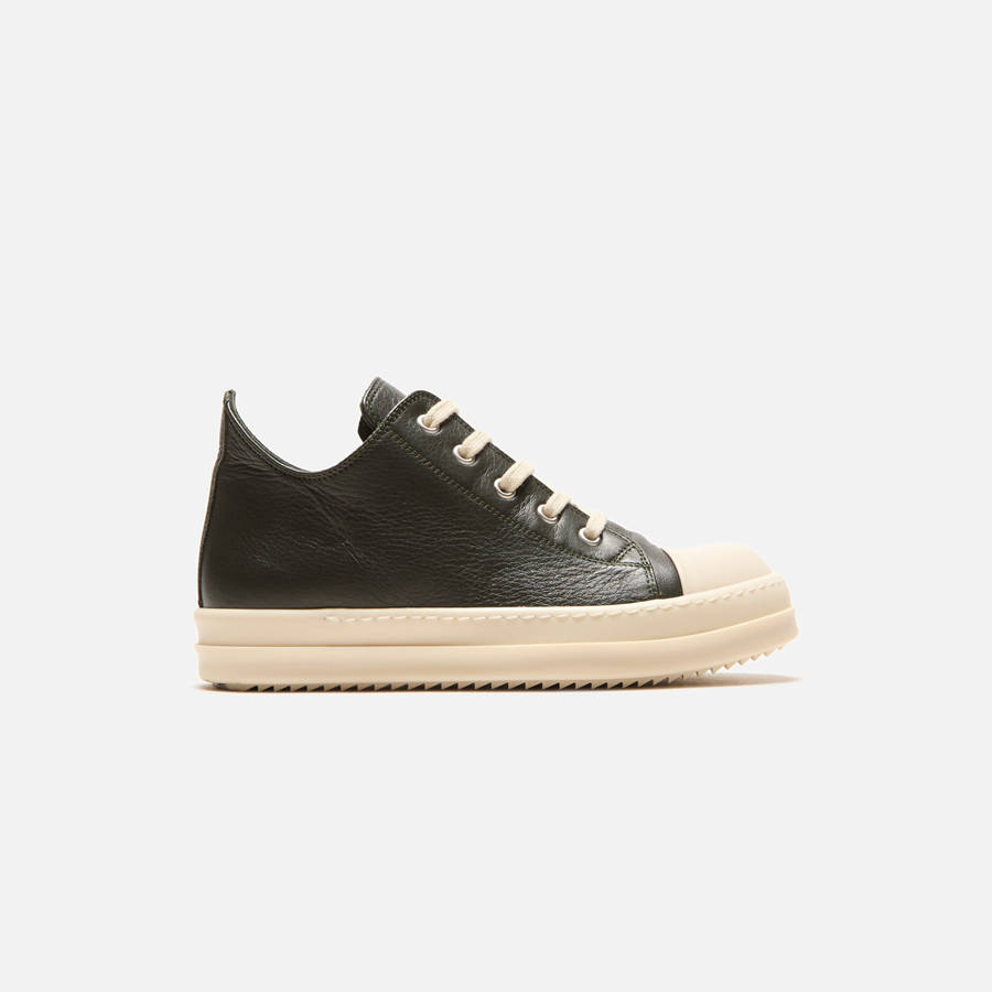 Black Kids' Kith Rick Owens Scarpe Pelle Low Sneakers | 3201-PEYIN