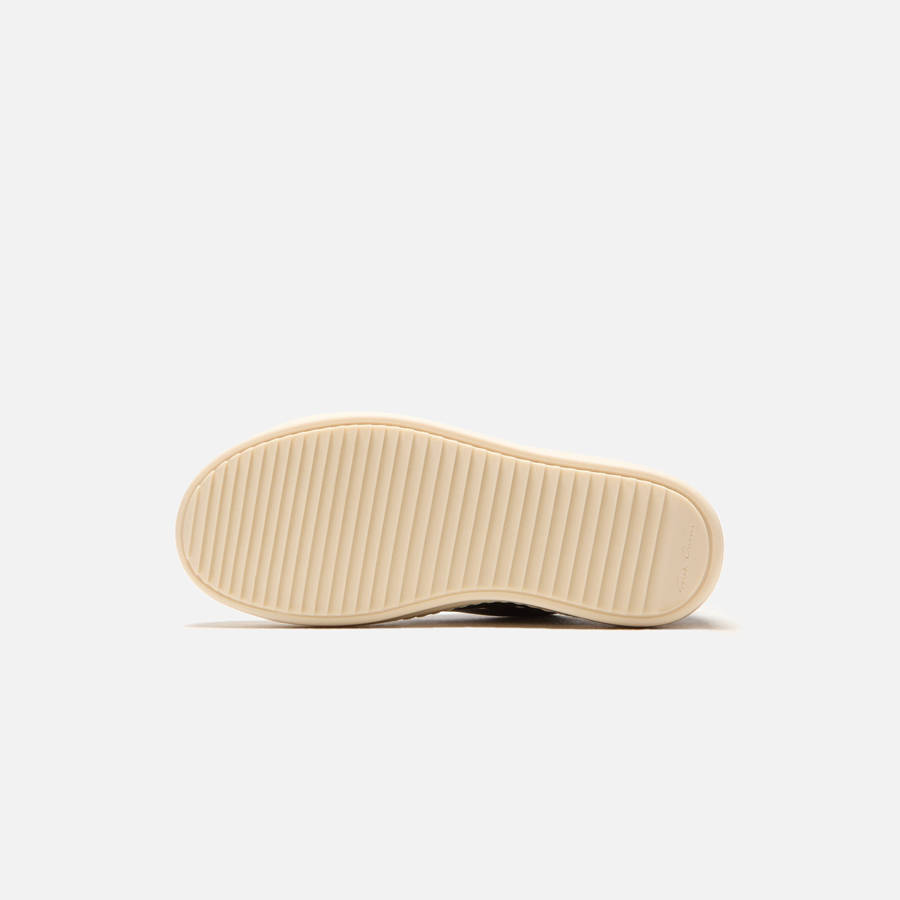 Black Kids' Kith Rick Owens Scarpe Pelle Low Sneakers | 3201-PEYIN