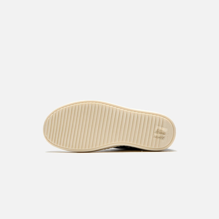 Black Kids' Kith Rick Owens Scarpe Pelle Low Sneakers | 2394-BXRDA