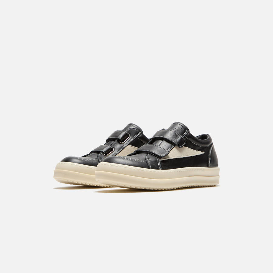 Black Kids' Kith Rick Owens Vintage Sneakers | 3658-LGQKT