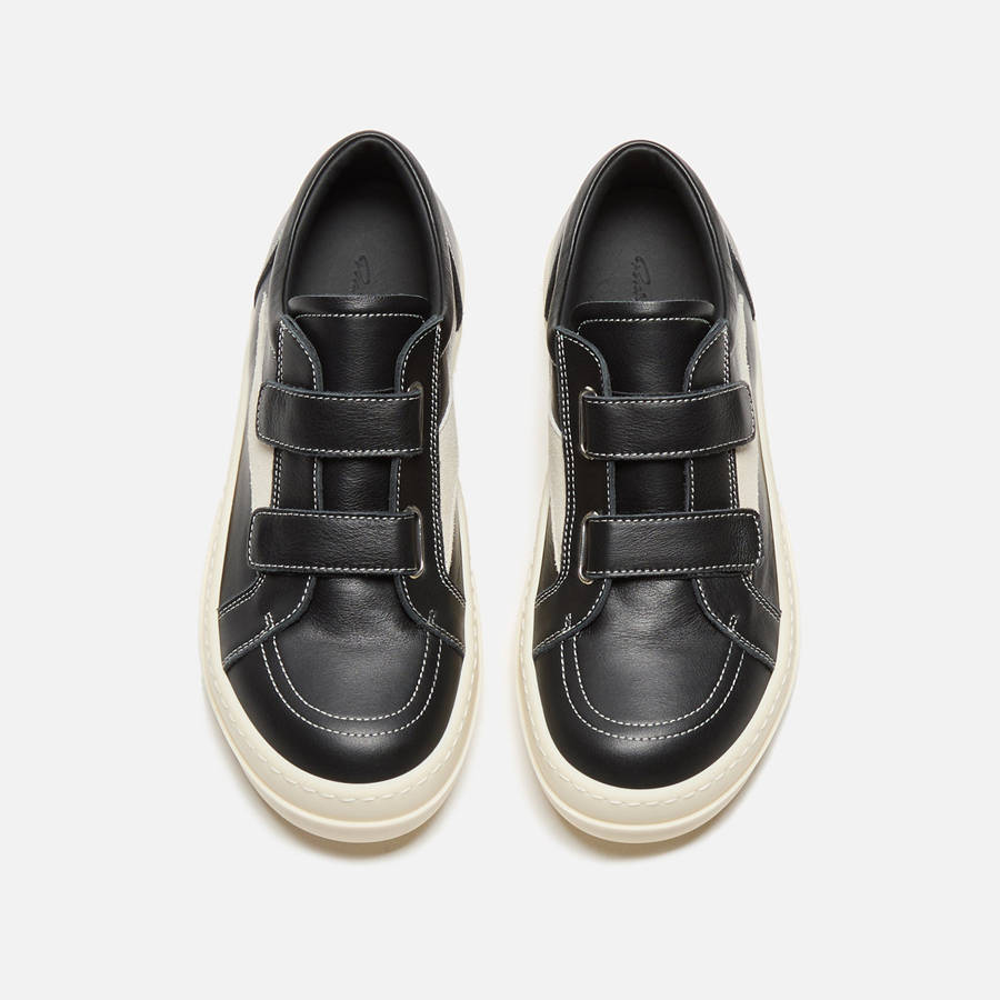 Black Kids' Kith Rick Owens Vintage Sneakers | 3658-LGQKT