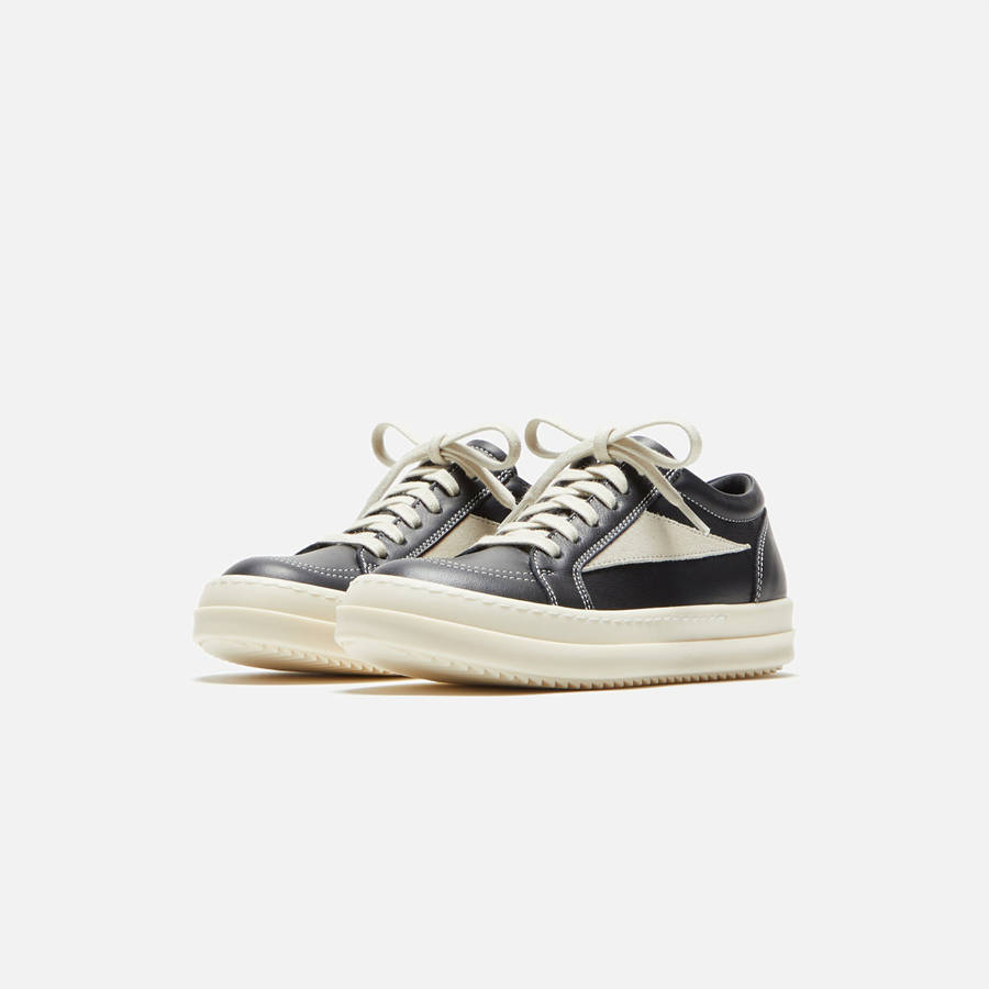 Black Kids' Kith Rick Owens Vintage Sneakers | 8409-QOTCU