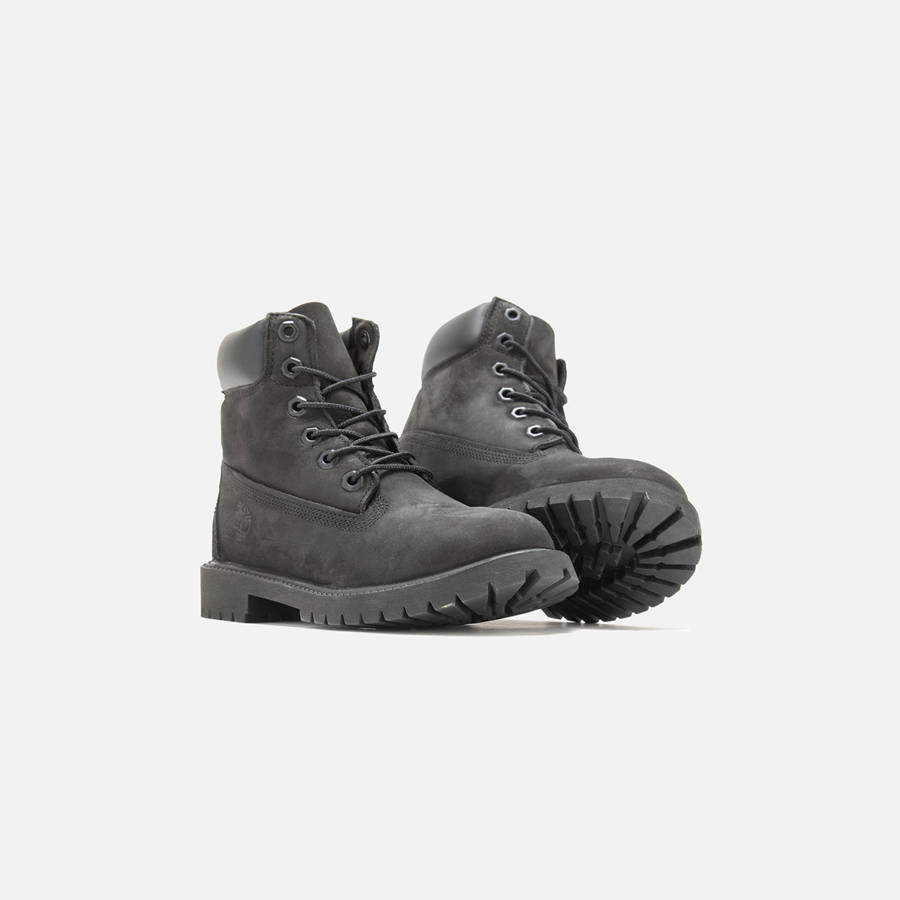 Black Kids' Kith Timberland Junior 6