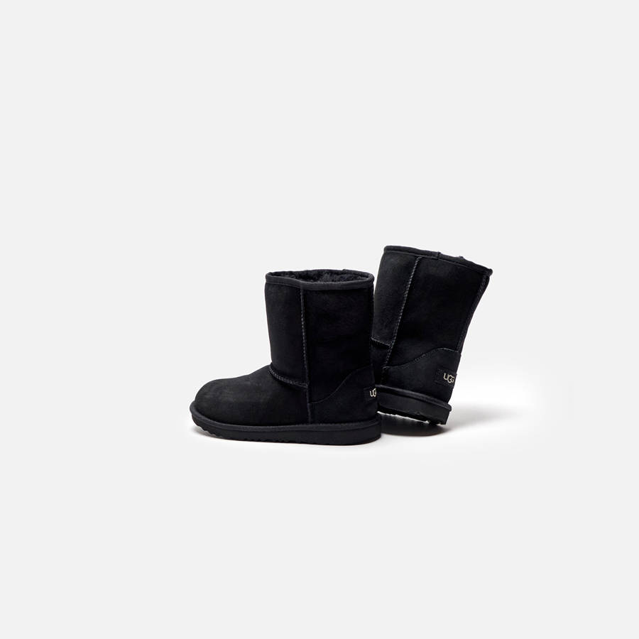 Black Kids' Kith UGG Classic II Boots | 3451-UNMYH